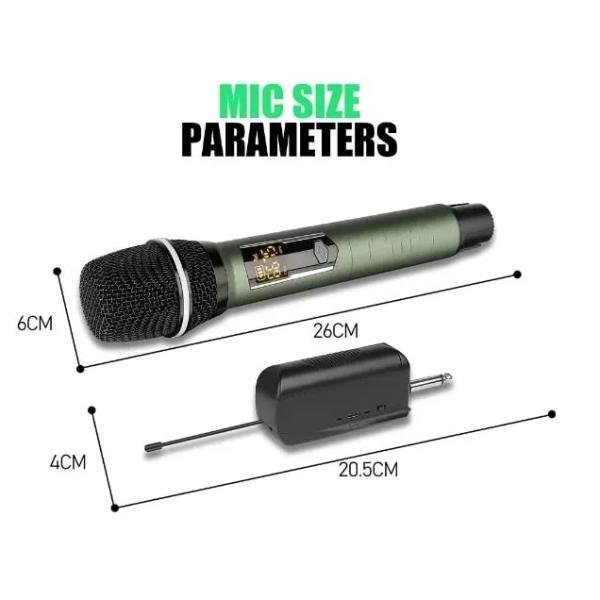 Shengfu CP-113CD Professional Rechargeable UHF Wireless Microphone
