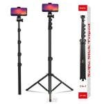 Neepho NP-588 61inch HeavyDuty Aluminum Extendable Tripod