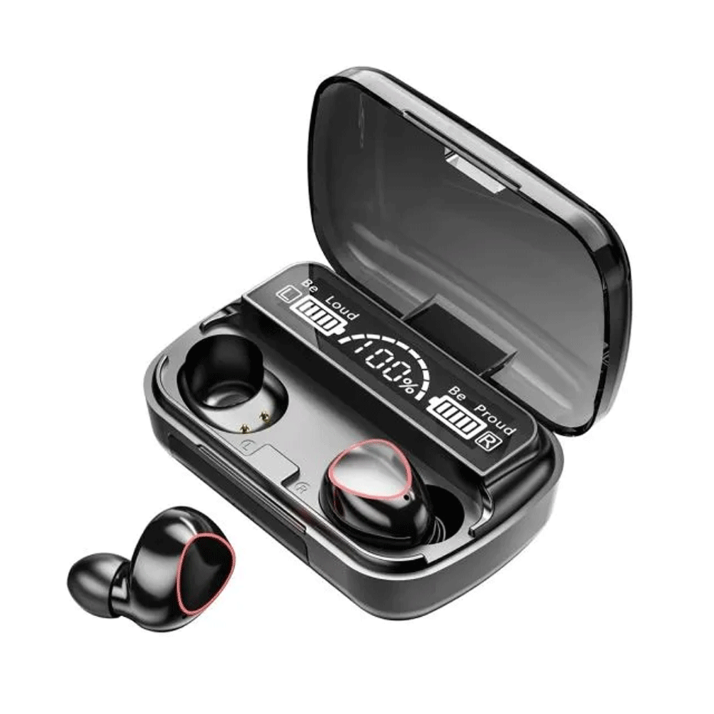 M10 TWS with Digital Indicator True Wireless Earbuds