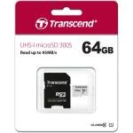 Transcend 64GB Micro SD UHS-I U1 Memory Card