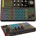 K300 Professional Audio Mixer Live Sound Card with Multiple Effects & Voice Changer