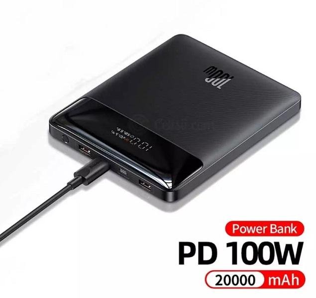 Baseus 100W Power Bank 20000mAh Type C PD Fast Charging Powerbank