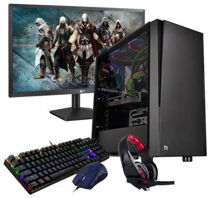 Desktop PC Core i5 3rd Gen 256GB SSD 19" LED Monitor