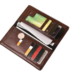 Jeep Black Long Artificial Leather Wallet for Men