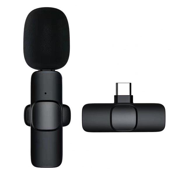 K8 Wireless Lavalier Microphone for iPhone and Type-C