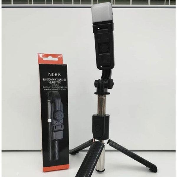 N09S Bluetooth Selfie Stick Fill Light and Bluetooth Remote