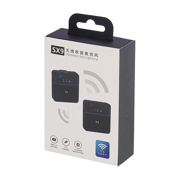 SX9 Single Wireless Microphone For Type C & 3.5 Interface