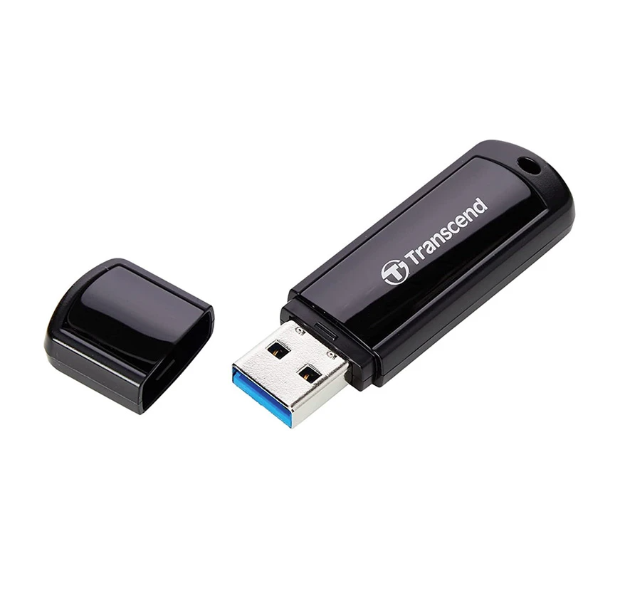 Transcend JetFlash 700 64GB USB 3.1 Black Pen Drive