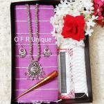 Half Silk Chumki Saree 7 in 1 Combo
