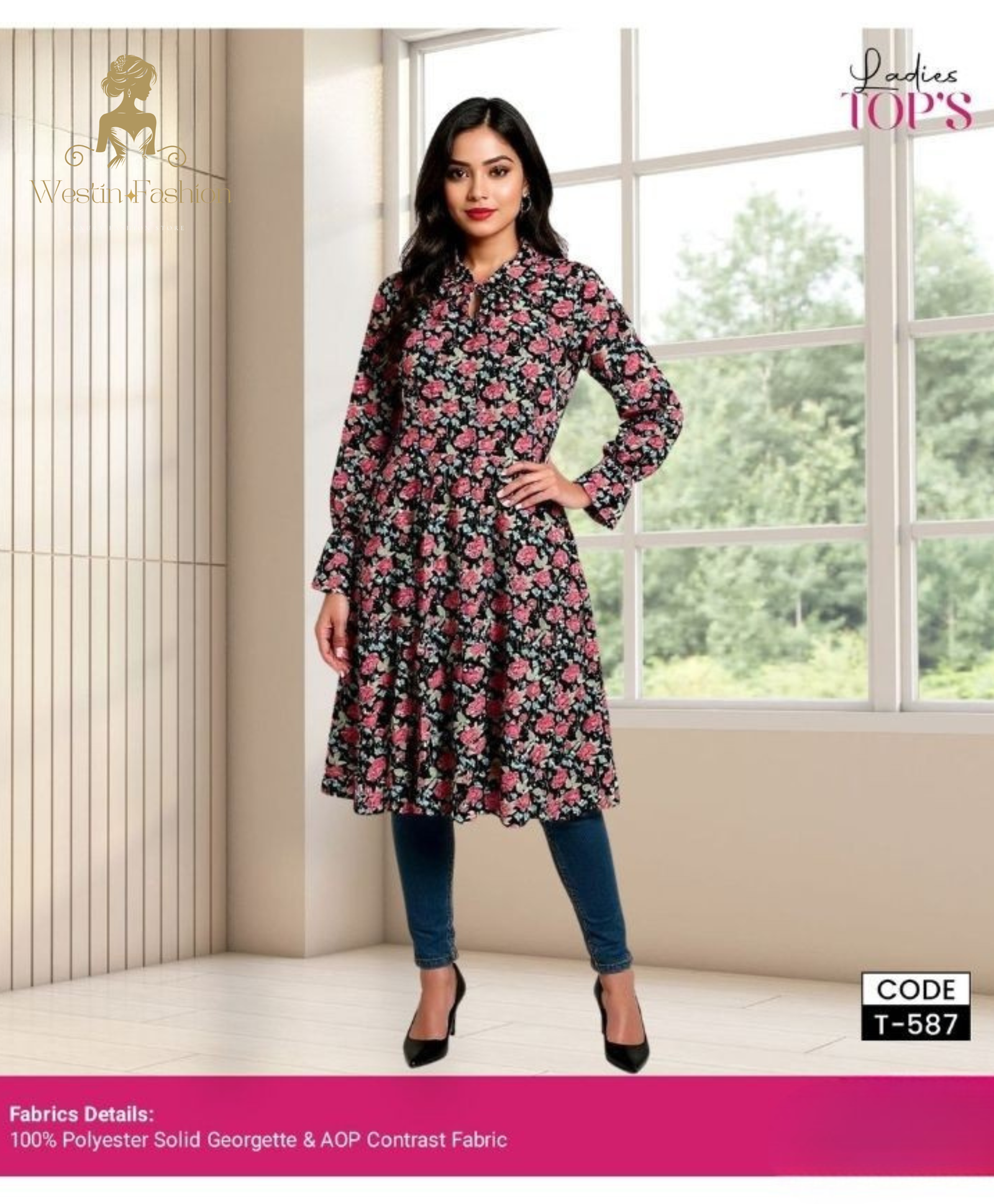 Stylish Women's Tops Trendy Casual & Party Wear