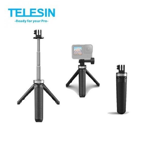Telesin Mini Tripod & Selfie Stick for Action Camera