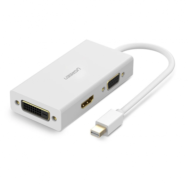 UGREEN Mini DP to HDMI DVI VGA Adapter